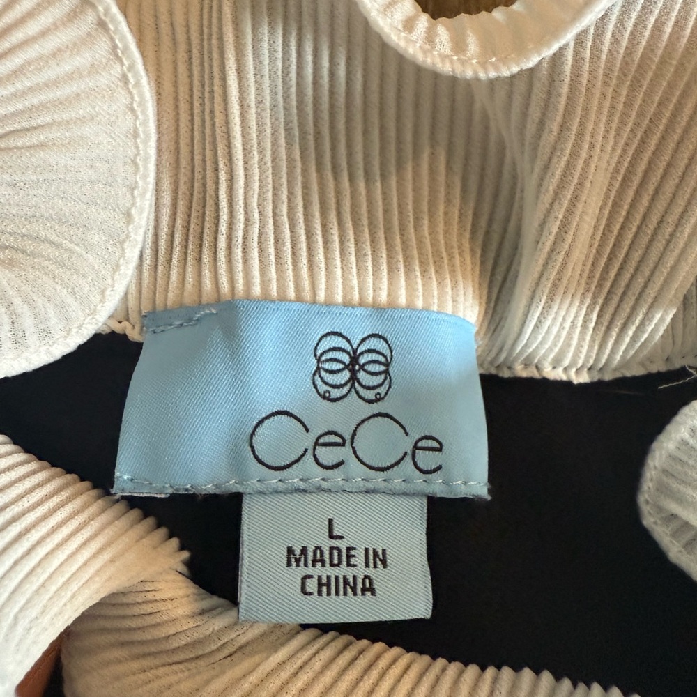 CeCe Ruffle Neck Sweater - Picture 2 of 4